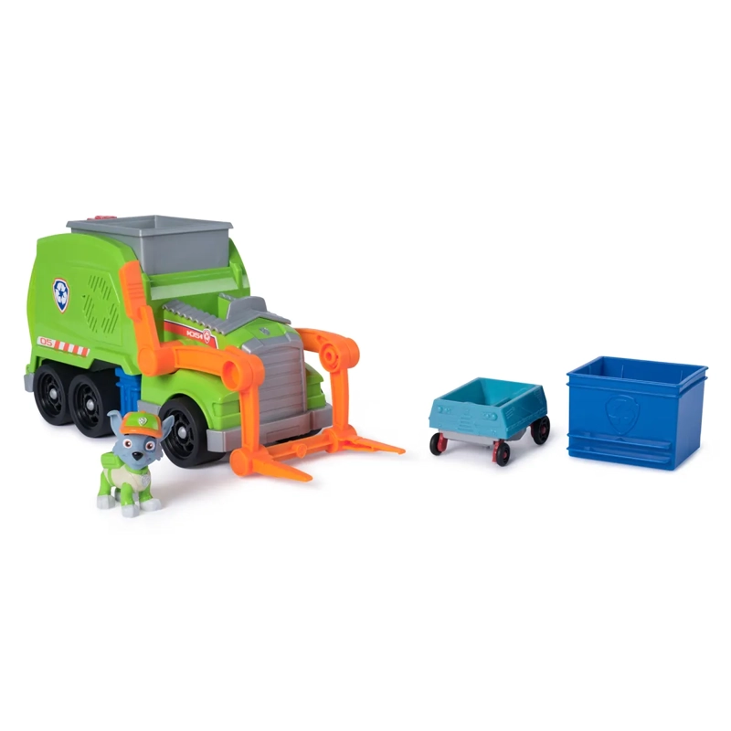 PAW PATROL CAMION DE RECICLAJE ROCKY - 3
