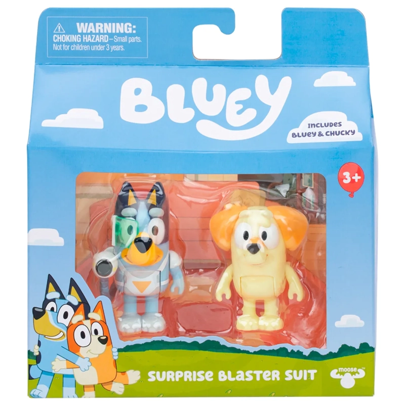 PACK BLUEY 2 FIGURAS S12 - 12