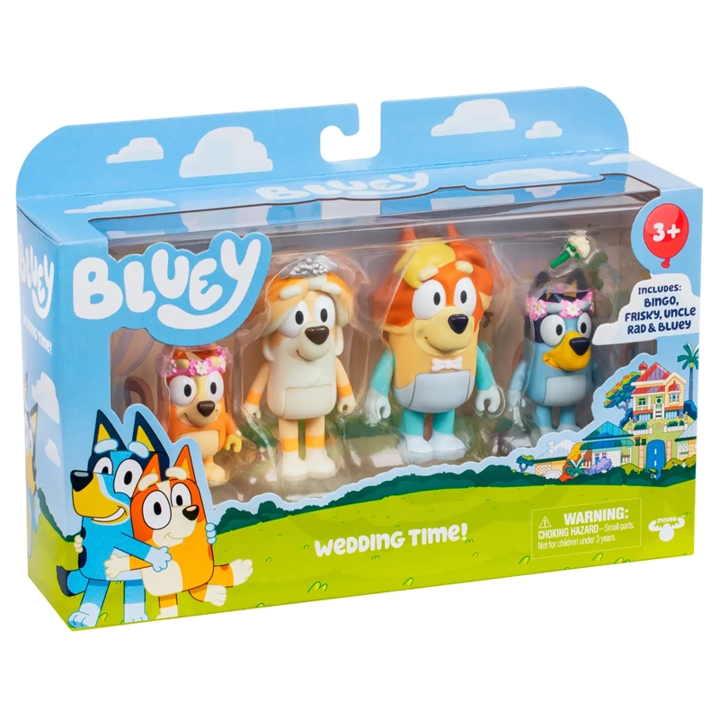 PACK BLUEY 4 FIGURAS S10 - 1