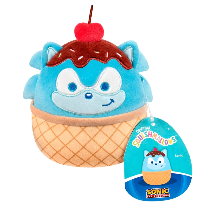 SQUISHMALLOWS PELUCHE 13CM SONIC - MODELO ALEATORIO - 1
