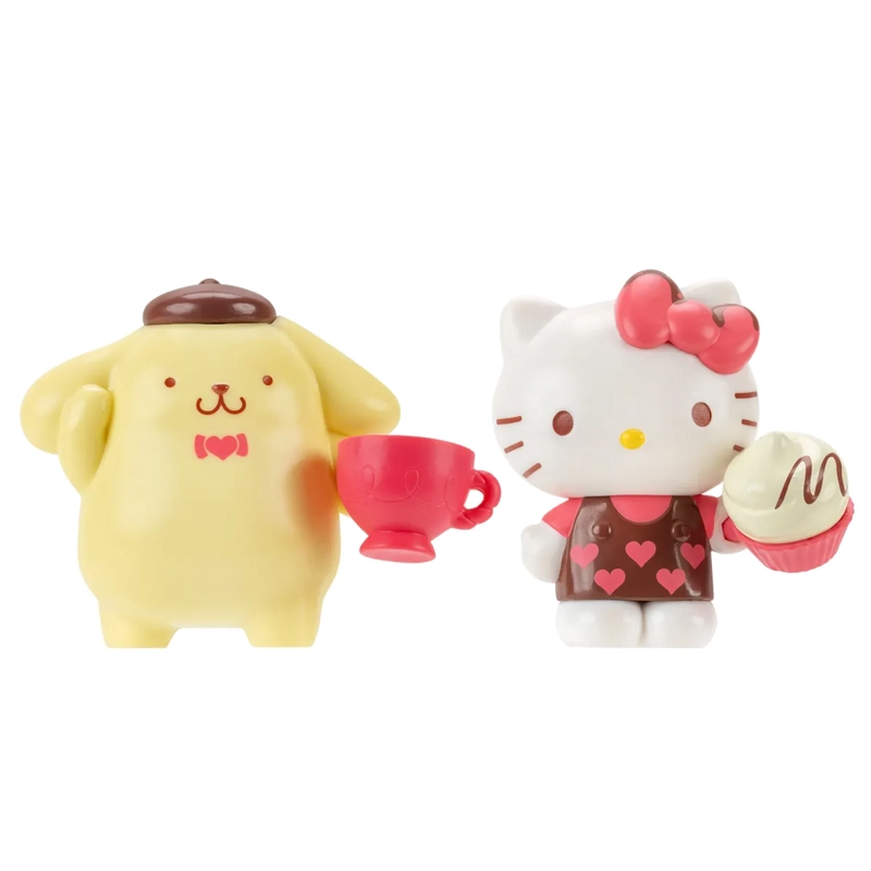 PACK DE 2 FIGURAS HELLO KITTY CORAZÓN - 3