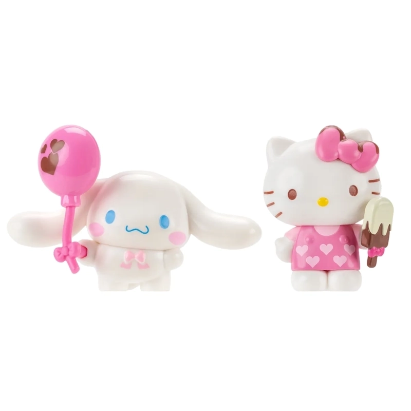 PACK DE 2 FIGURAS HELLO KITTY CORAZÓN - 6