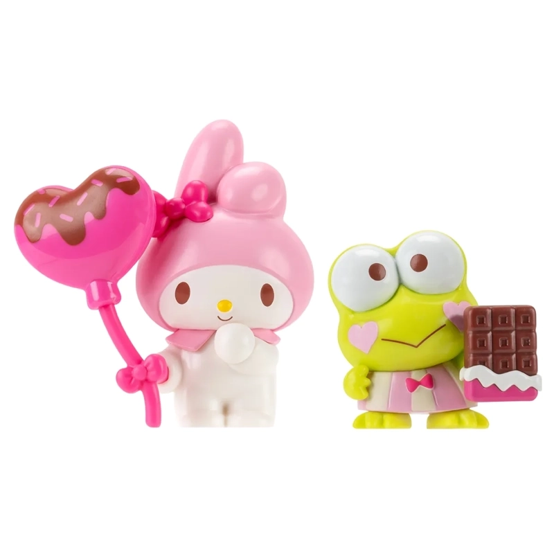 PACK DE 2 FIGURAS HELLO KITTY CORAZÓN - 10