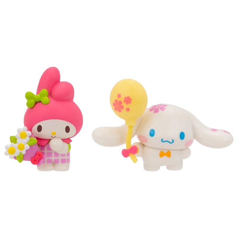 HELLO KITTY PACK DE 2 FIGURAS EN FLOR - 2