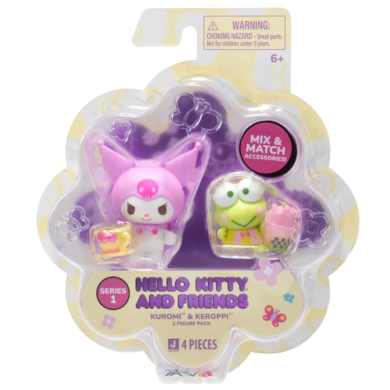 HELLO KITTY PACK DE 2 FIGURAS EN FLOR - 3
