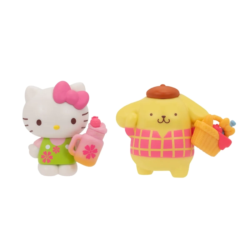 HELLO KITTY PACK DE 2 FIGURAS EN FLOR - 6