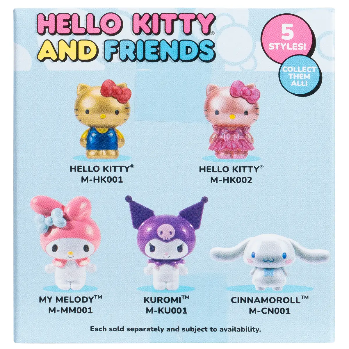 HELLO KITTY FIGURA METALICA 5 CM - 15