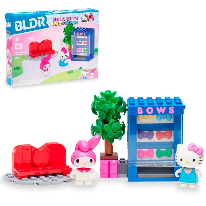 SET DE CONSTRUCCIÓN HELLO KITTY BUILDING SET CONSTRUCCIÓN 145 PZS - 5