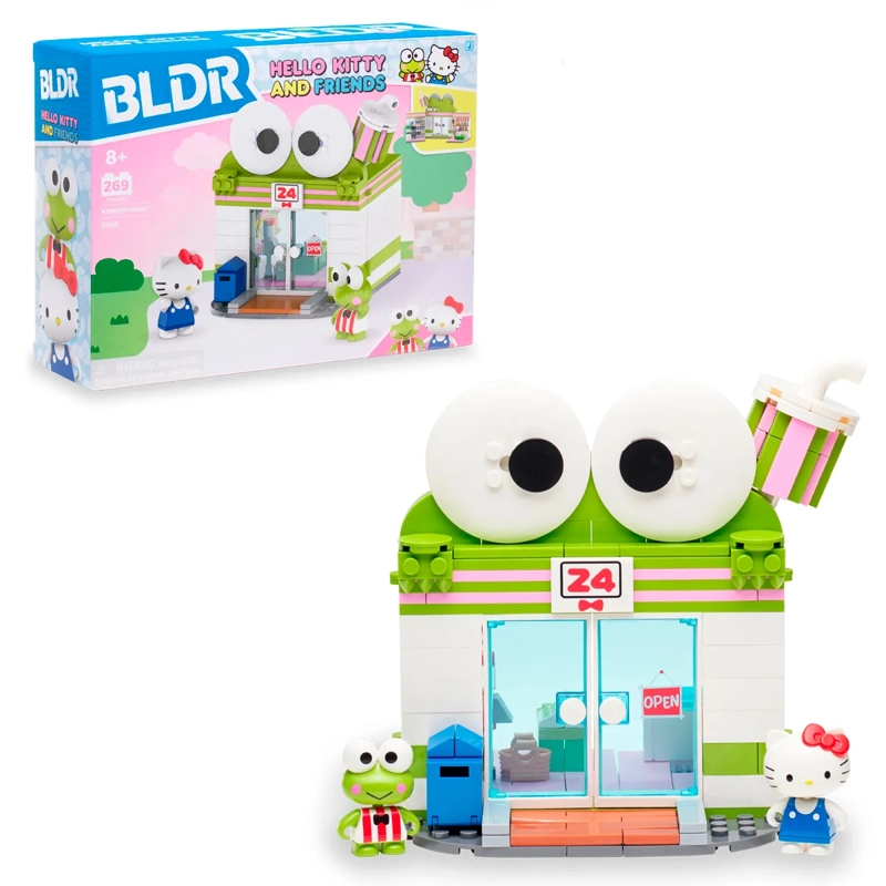 SET DE CONSTRUCCIÓN HELLO KITTY BUILDING SET CONSTRUCCIÓN 120 PZS - 1