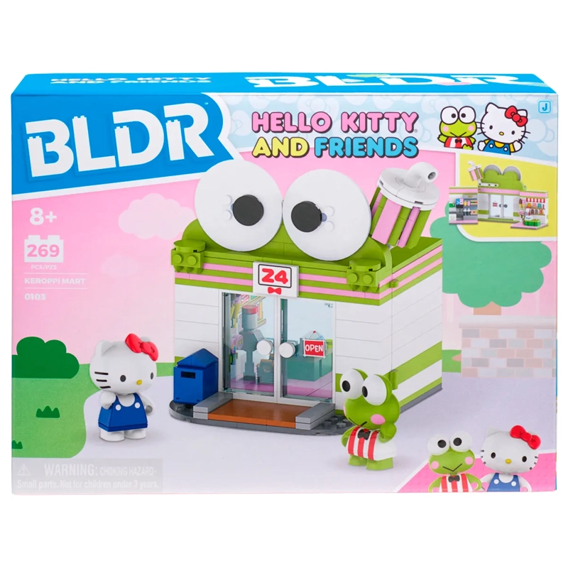 SET DE CONSTRUCCIÓN HELLO KITTY BUILDING SET CONSTRUCCIÓN 120 PZS - 6
