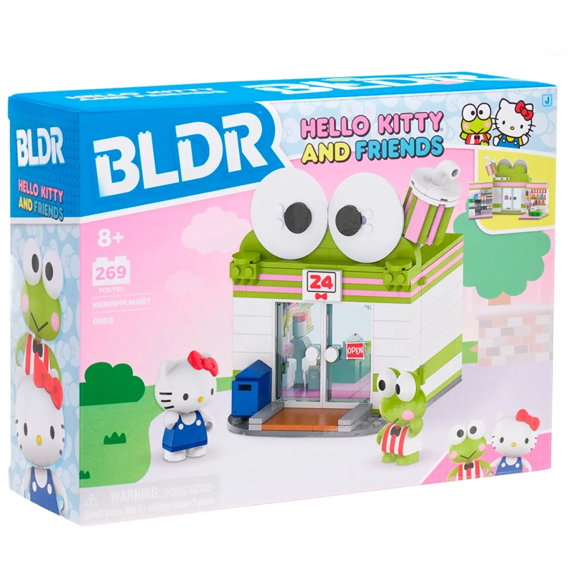SET DE CONSTRUCCIÓN HELLO KITTY BUILDING SET CONSTRUCCIÓN 120 PZS - 7