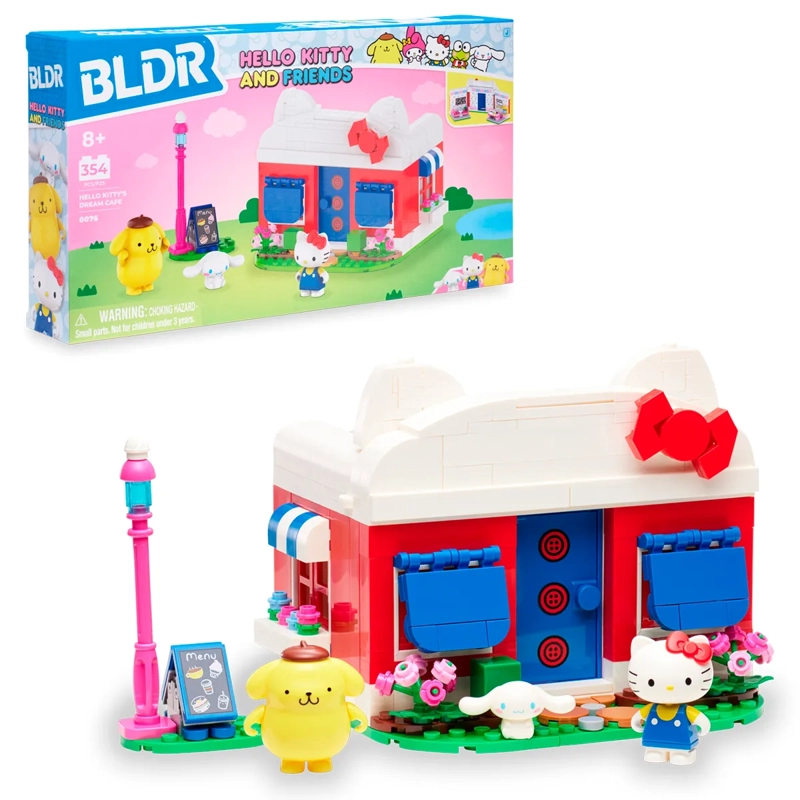 SET DE CONSTRUCCIÓN HELLO KITTY BUILDING SET CONSTRUCCIÓN 269 PZS - 1
