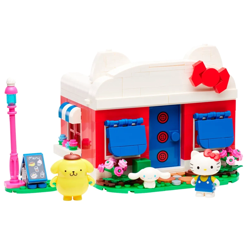 SET DE CONSTRUCCIÓN HELLO KITTY BUILDING SET CONSTRUCCIÓN 269 PZS