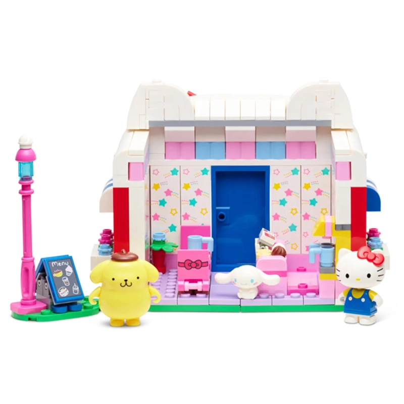 SET DE CONSTRUCCIÓN HELLO KITTY BUILDING SET CONSTRUCCIÓN 269 PZS - 6