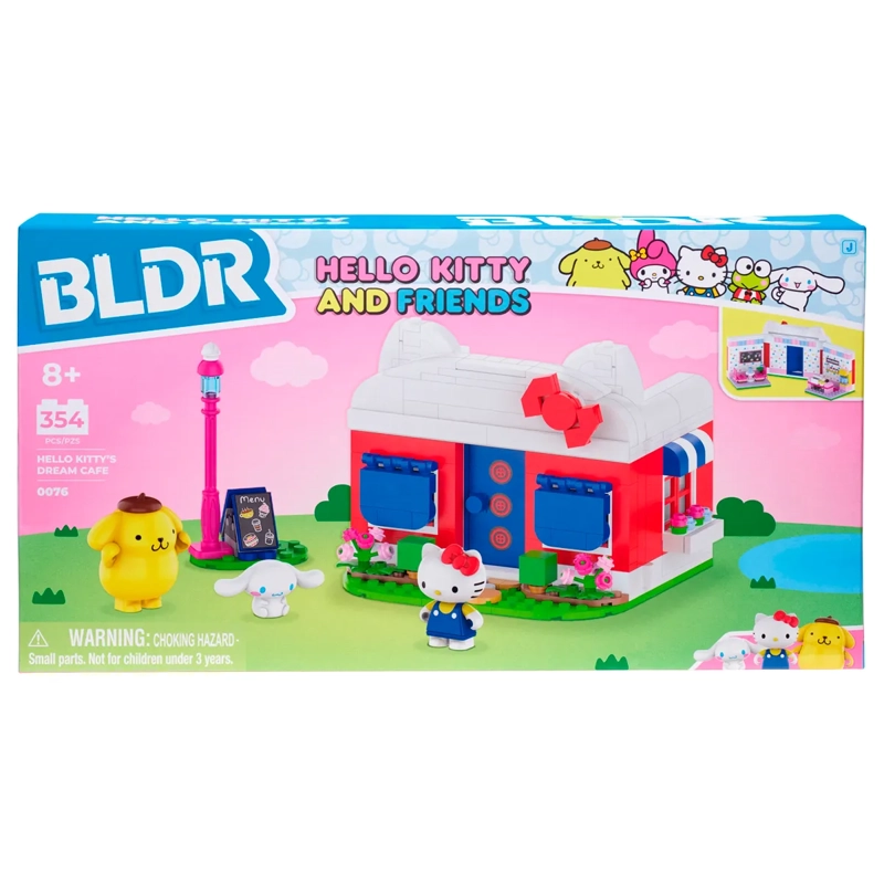 SET DE CONSTRUCCIÓN HELLO KITTY BUILDING SET CONSTRUCCIÓN 269 PZS - 9