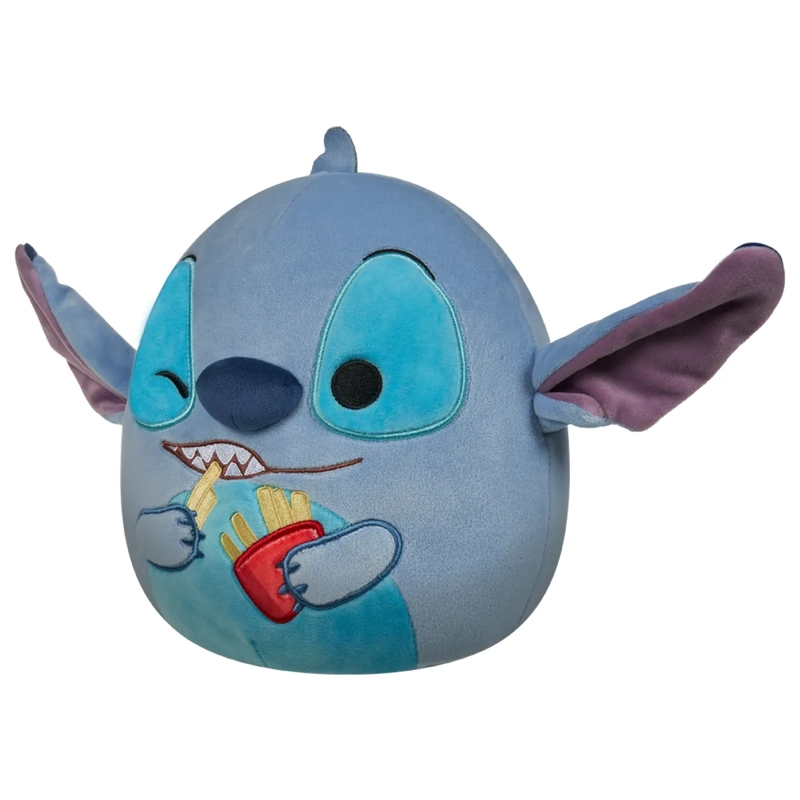 PELUCHE LILO & STITCH SQMALLOWS STITCH 16CM PAPAS - 5