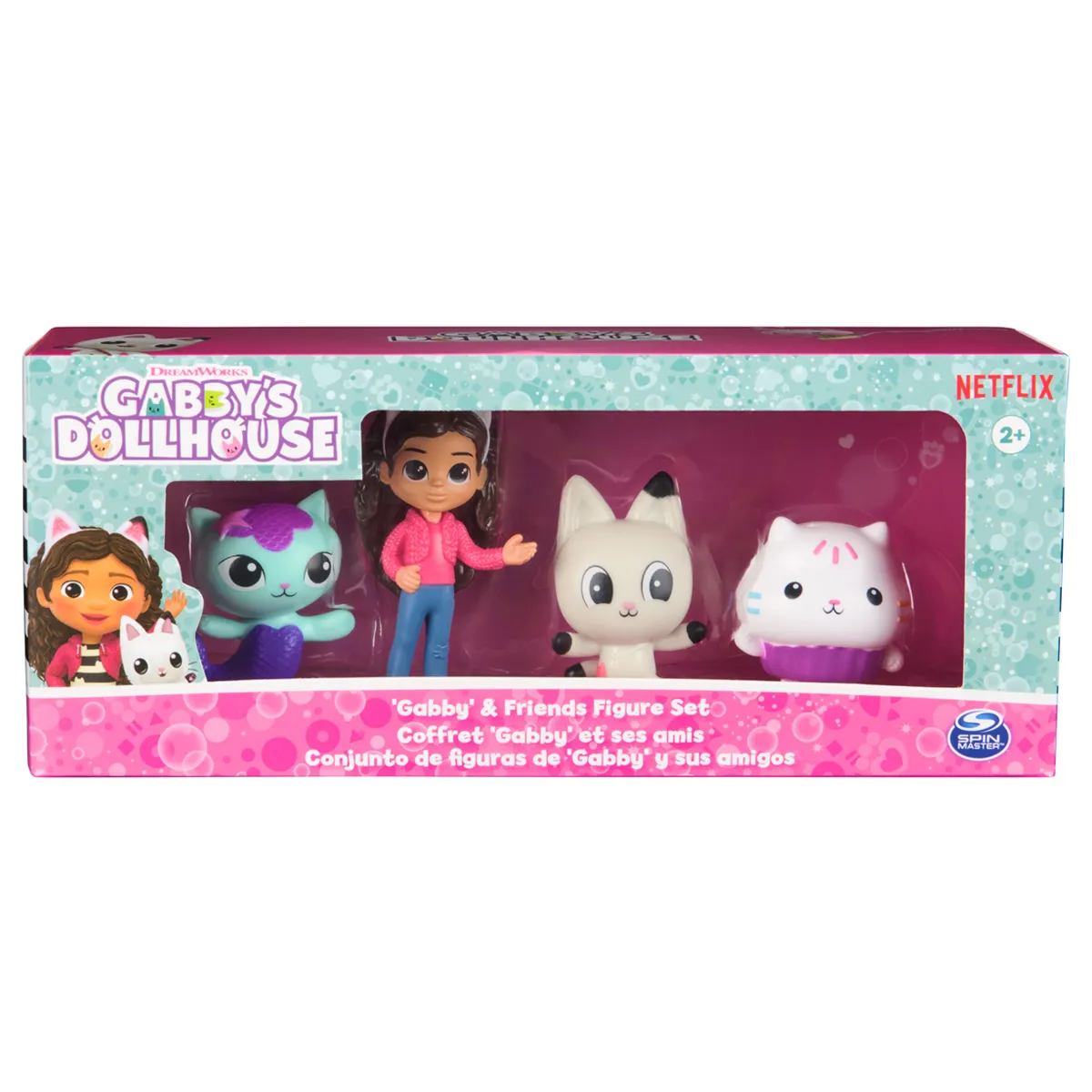 MUÑECA GABBY DOLL HOUSE GABBY MINI FIGURAS 4 PACK - 2