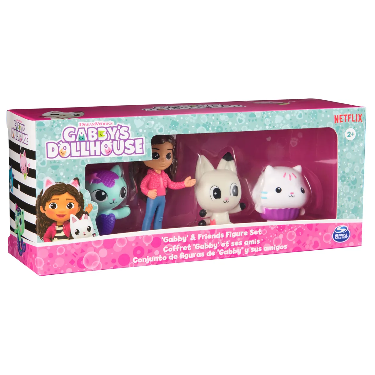 MUÑECA GABBY DOLL HOUSE GABBY MINI FIGURAS 4 PACK - 3