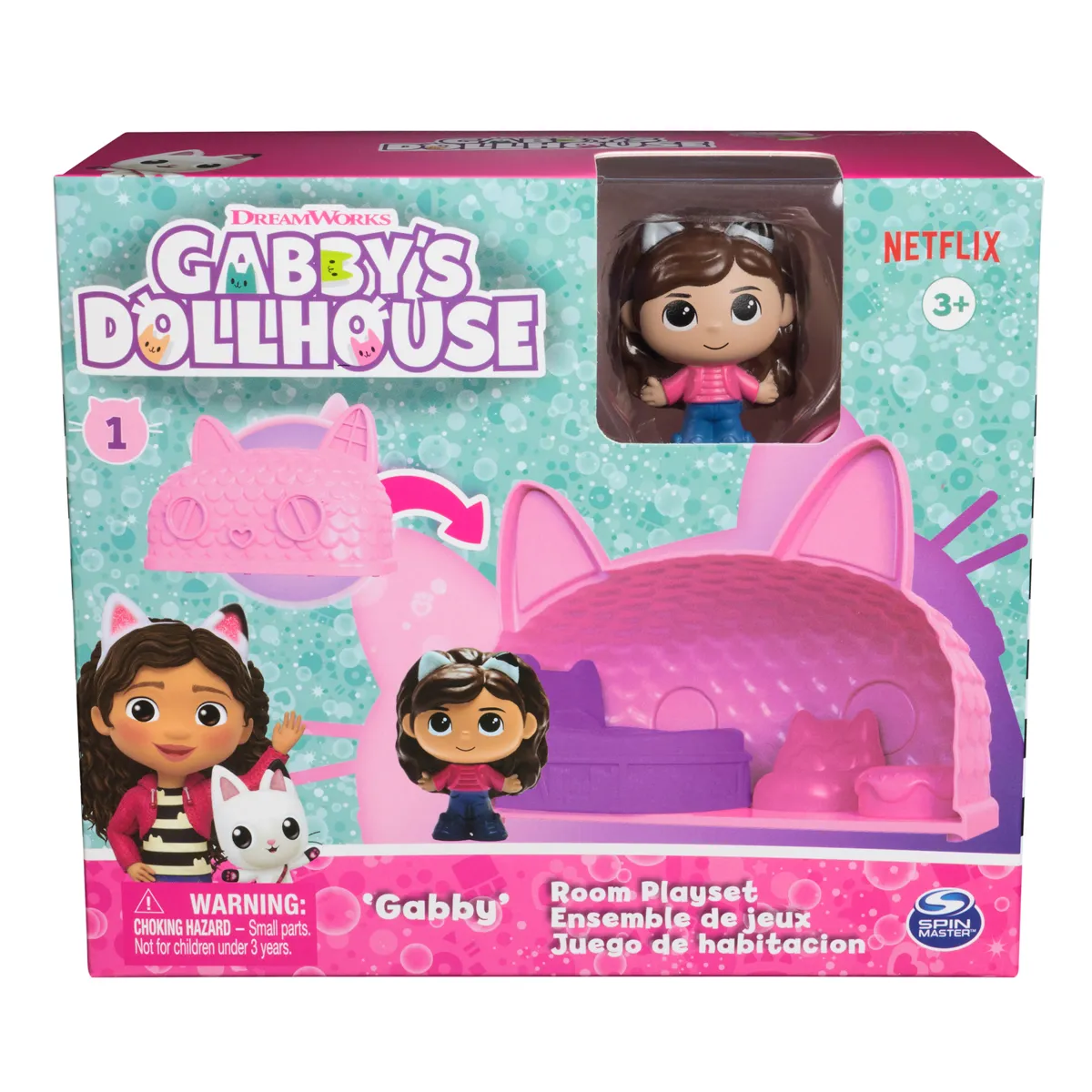 GABBY MINI DOLLHOUSE ASST - 8