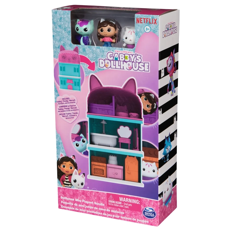 MUÑECA GABBY DOLL HOUSE GABBY MINI DOLLHOUSE - 6