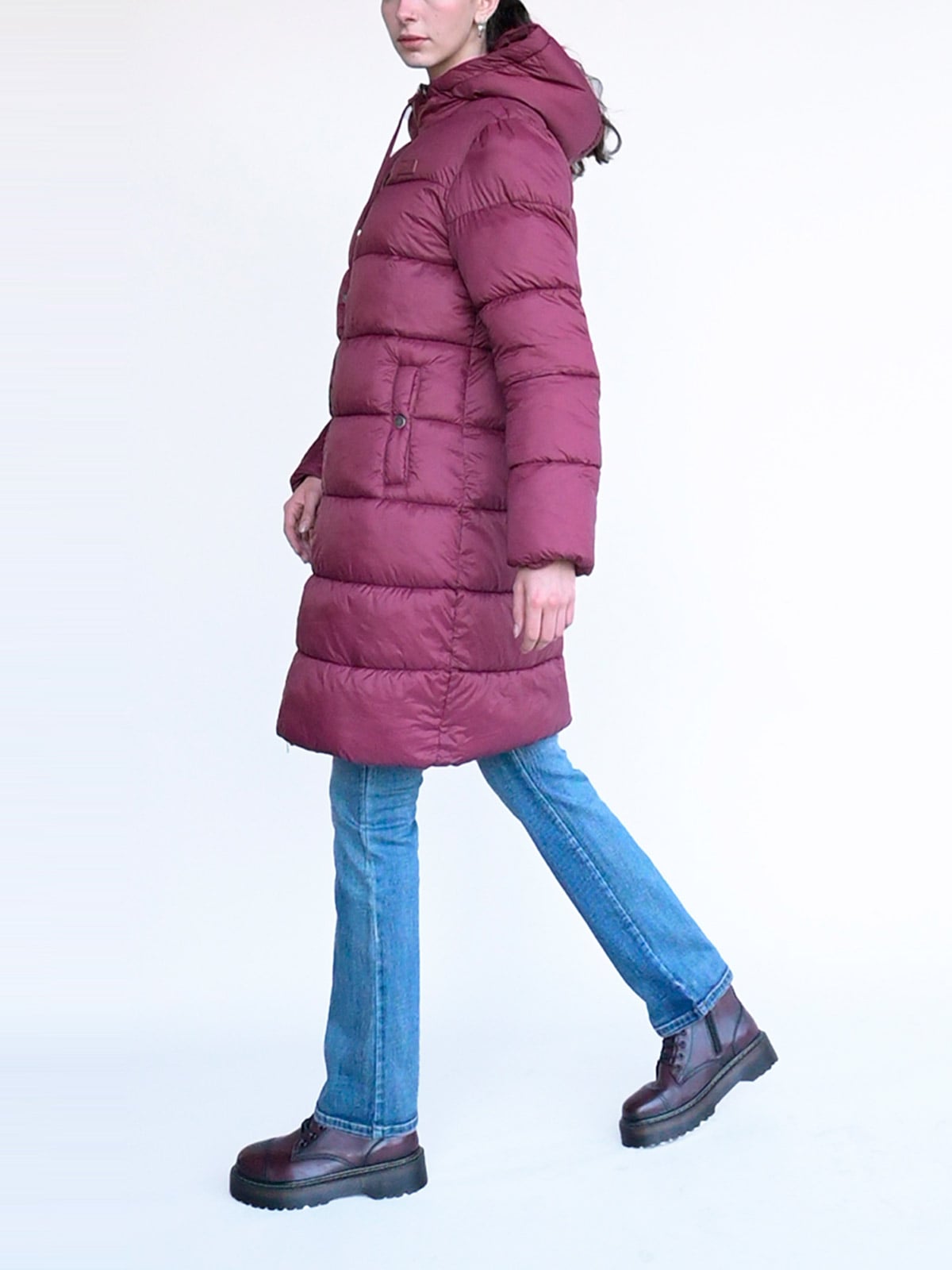 PARKA MUJER ELLUS NEGRA ACOLCHADA - 1