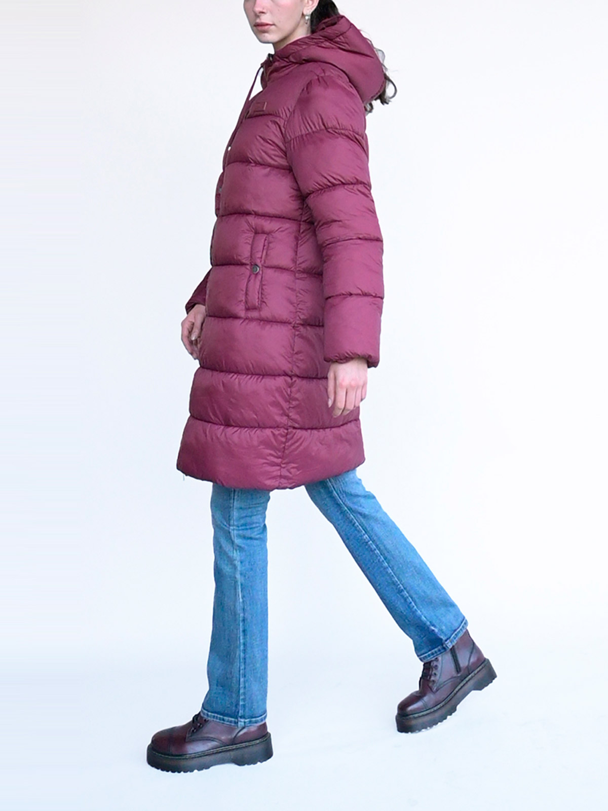 PARKA MUJER ELLUS NEGRA ACOLCHADA - 1