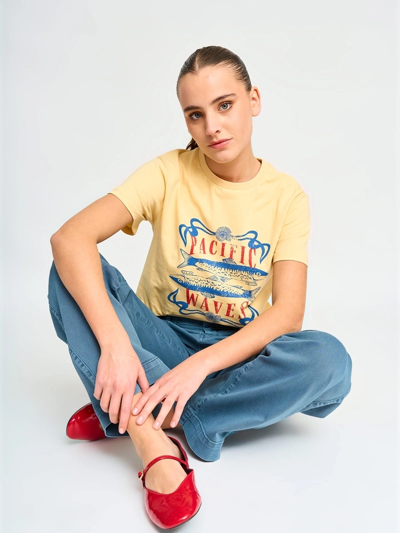 POLERA MANGA LARGA ALGODÓN MUJER INDEX ESTAMPADA - 4