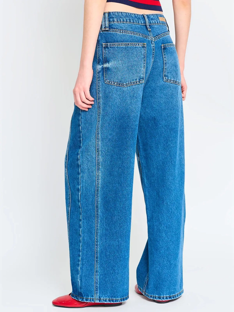 JEANS MUJER INDEX BARREL ALGODÓN  - 3
