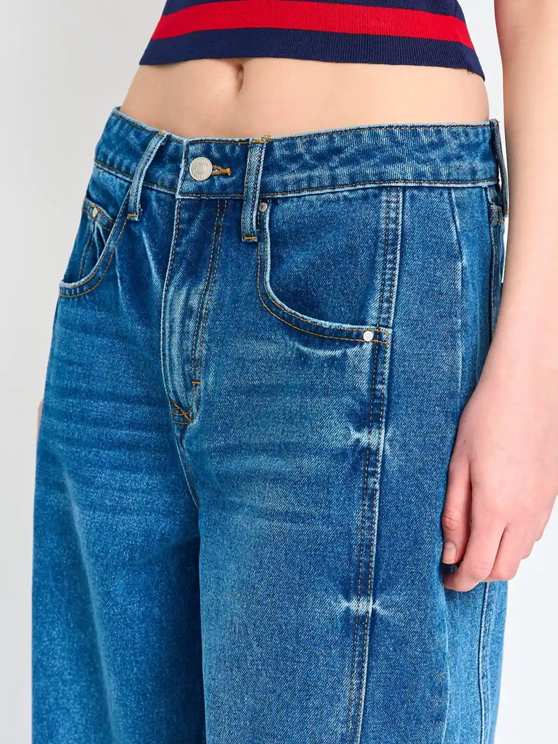JEANS MUJER INDEX BARREL ALGODÓN  - 4