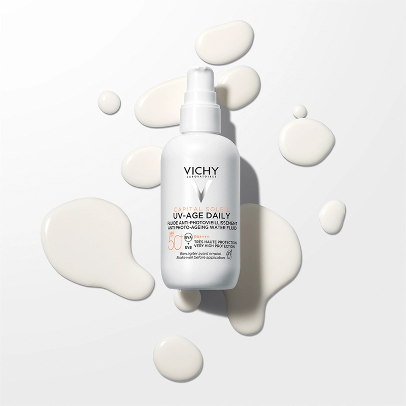 PROTECTOR SOLAR VICHY SPF 50+ CAPITAL SOLEIL UV AGE JUMBO FPS 50+ 80 ML - 3
