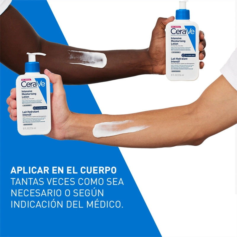 LOCIÓN CUERPO CERAVE 236 ML HIDRATACIÓN INTENSIVA - 5