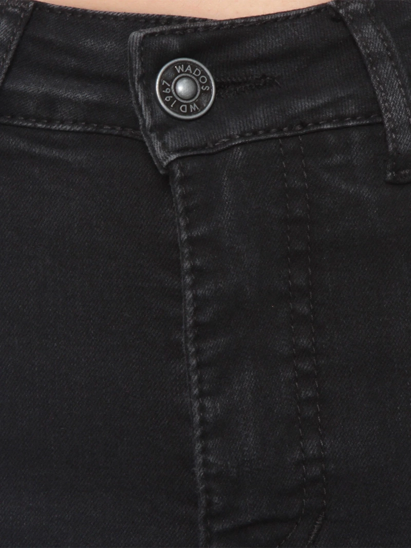 JEANS ALGODÓN RECTO MUJER WADOS TIRO ALTO - 8