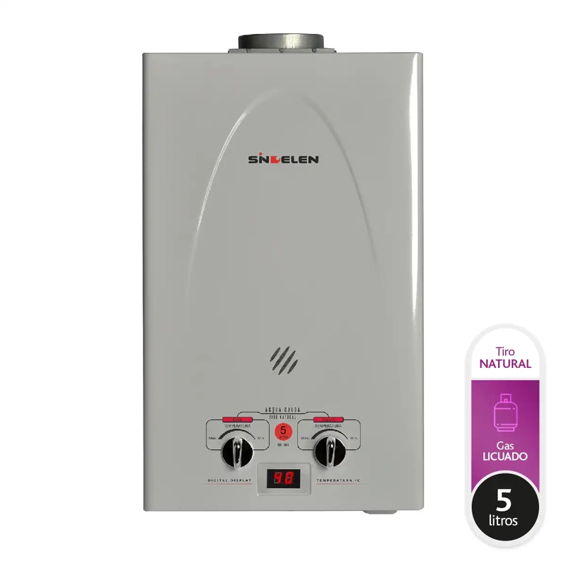 CALEFONT GAS LICUADO 5L SINDELEN CFN-5GLSI - 1