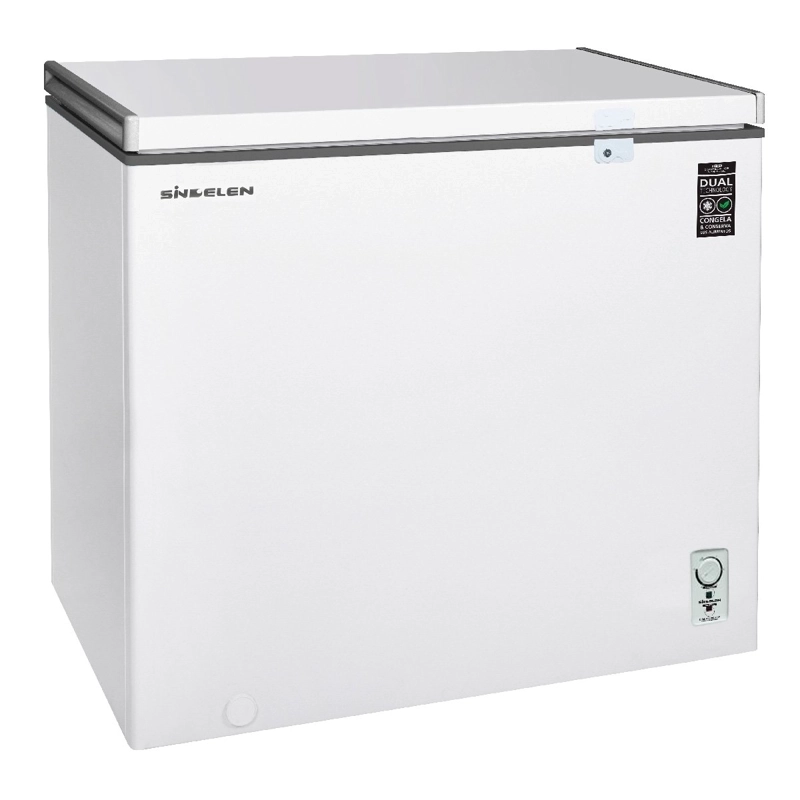 CONGELADOR HORIZONTAL SINDELEN SFH-202BL 194L FRÍO DUAL BLANCO - 2
