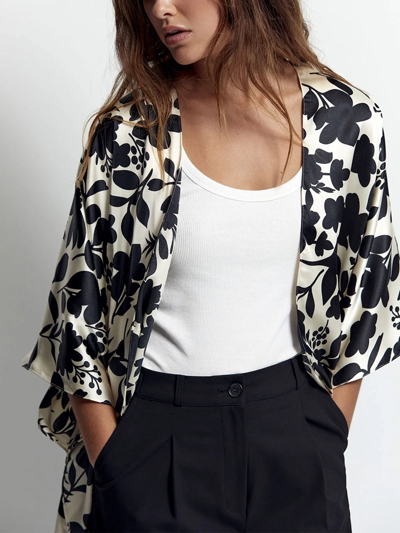 KIMONO MUJER SFERA BICOLOR - 2