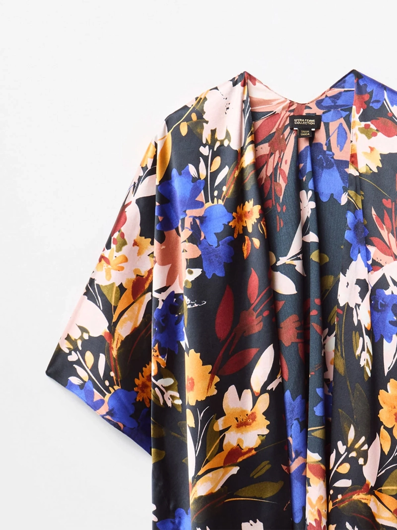 KIMONO MUJER SFERA FLOR - 4