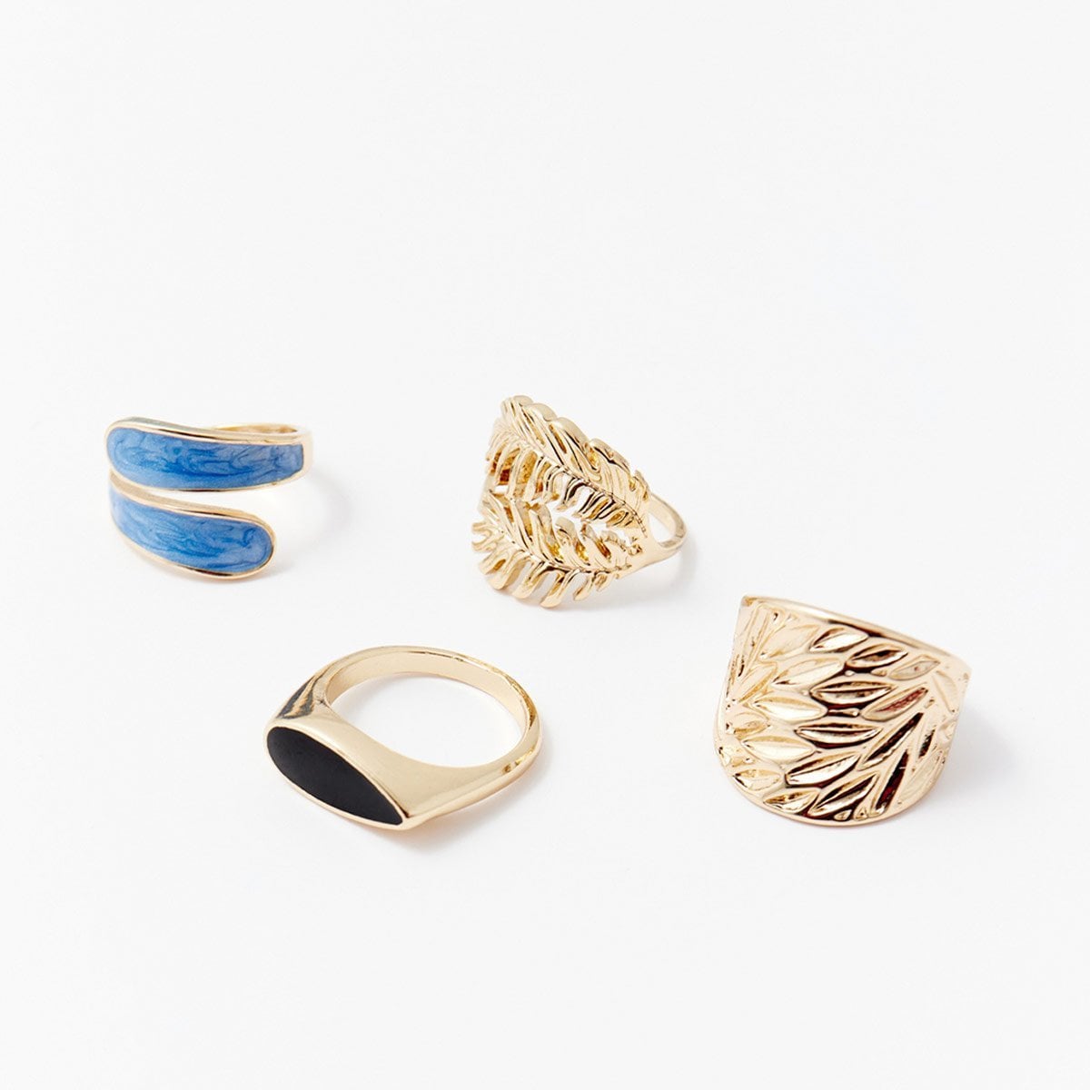 SET X4 ANILLOS MUJER SFERA
