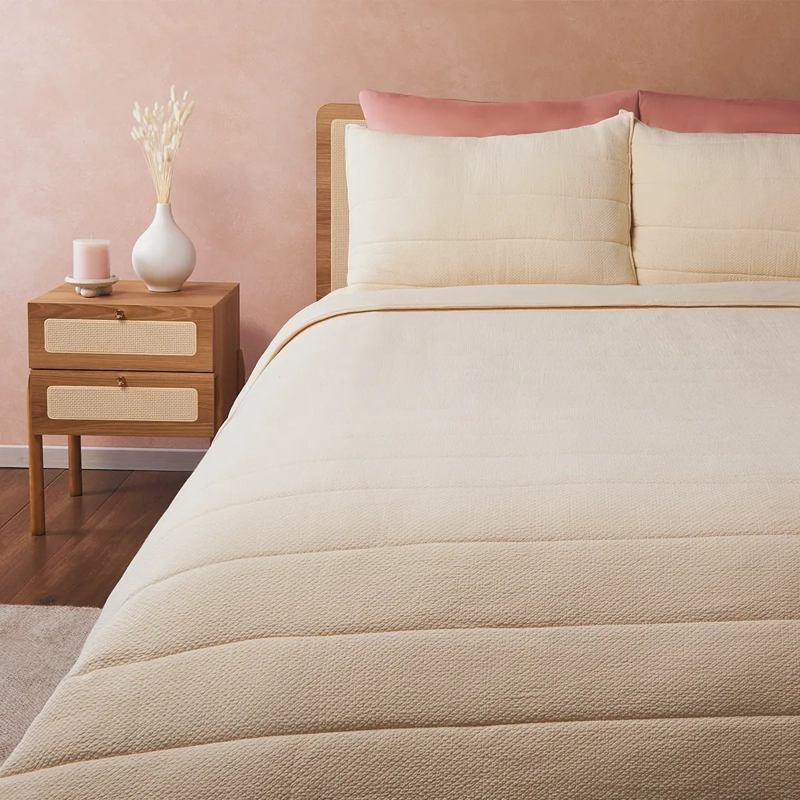 CUBRECAMA MAISON LINETT STITCHES KING - 1