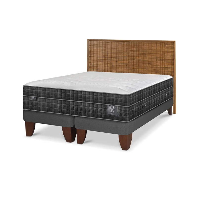 CAMA CIC EUROPEA BD 2 PLAZAS + RESPALDO ADRIA LUX - 2