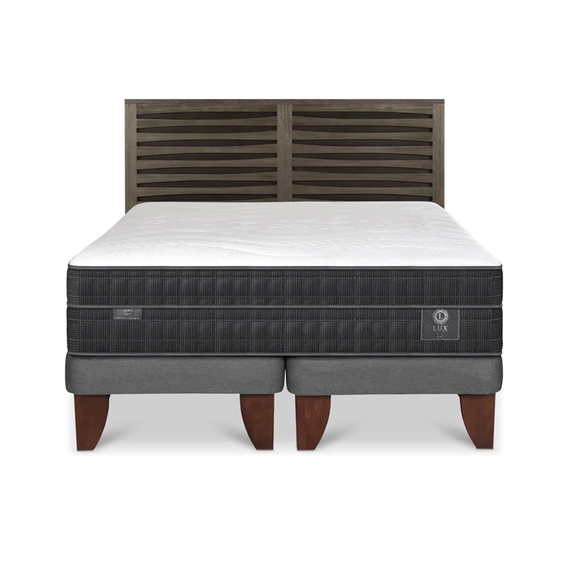 CAMA CIC EUROPEA BD 2 PLAZAS + RESPALDO RHONE LUX - 1