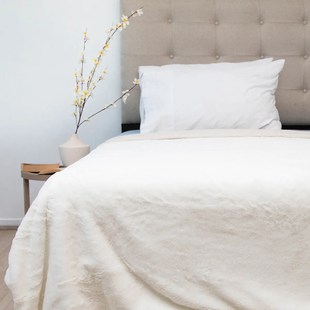 Pelle Asciugatura Auto Coperta Morbida XL Sherpa Con Stelle 150x200 Cm