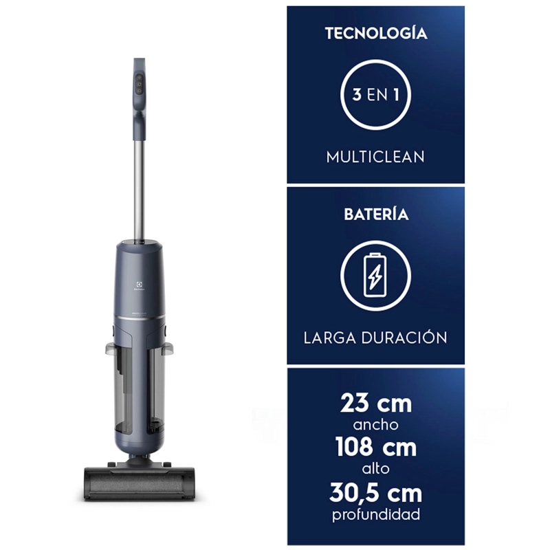 ASPIRADORA VERTICAL ELECTROLUX INALÁMBRICO EMC2500 - 13