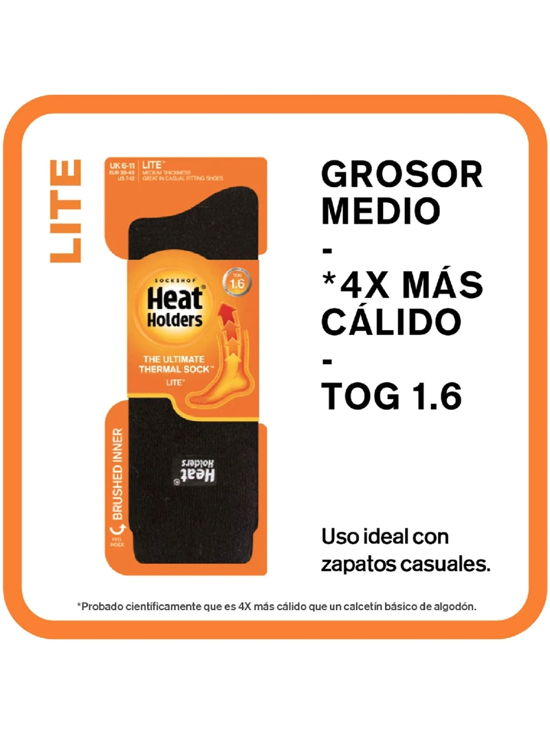 CALCETÍN HEAT HOLDERS INNSBRUCK NEGRO - 4