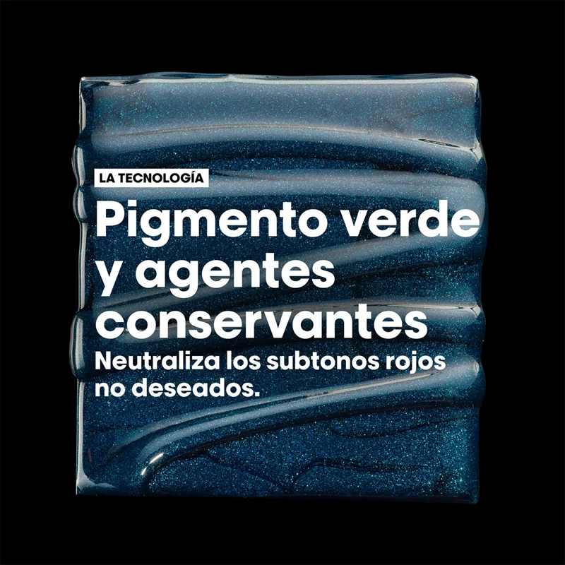 SHAMPOO LOREAL 300ML CUIDADO DEL COLOR MATIZADOR VERDE VITAMINO COLOR SPECTRUM - 3