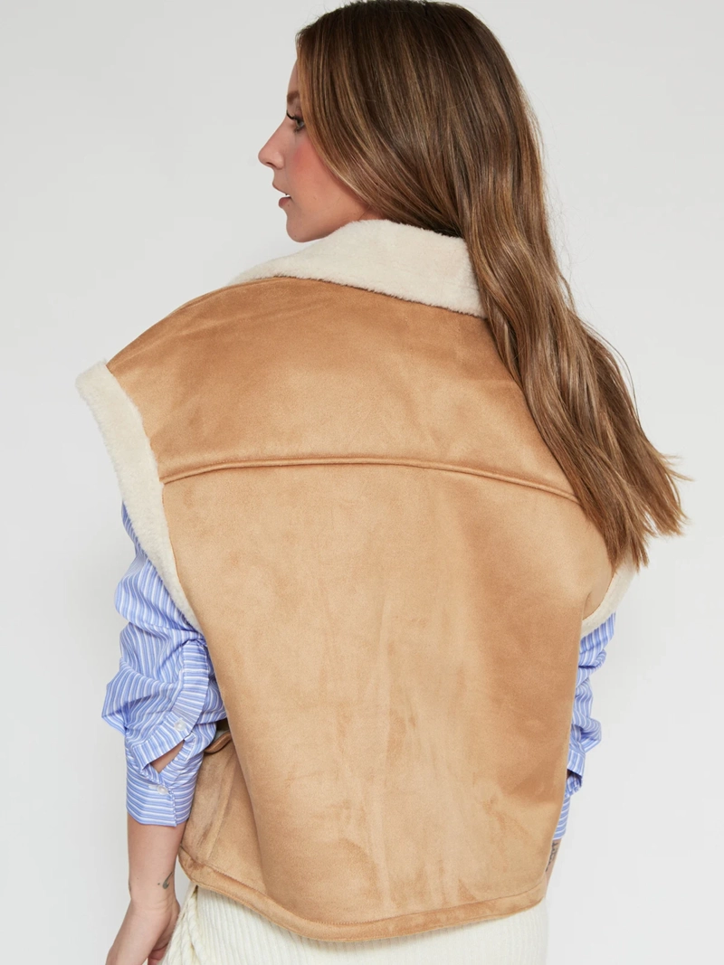 CHAQUETA MUJER ONLY BEIGE - 2