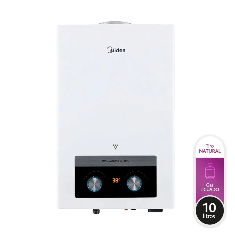 CALEFONT GAS LICUADO 10 LT MIDEA MGWH10-20MDN-GL - 1