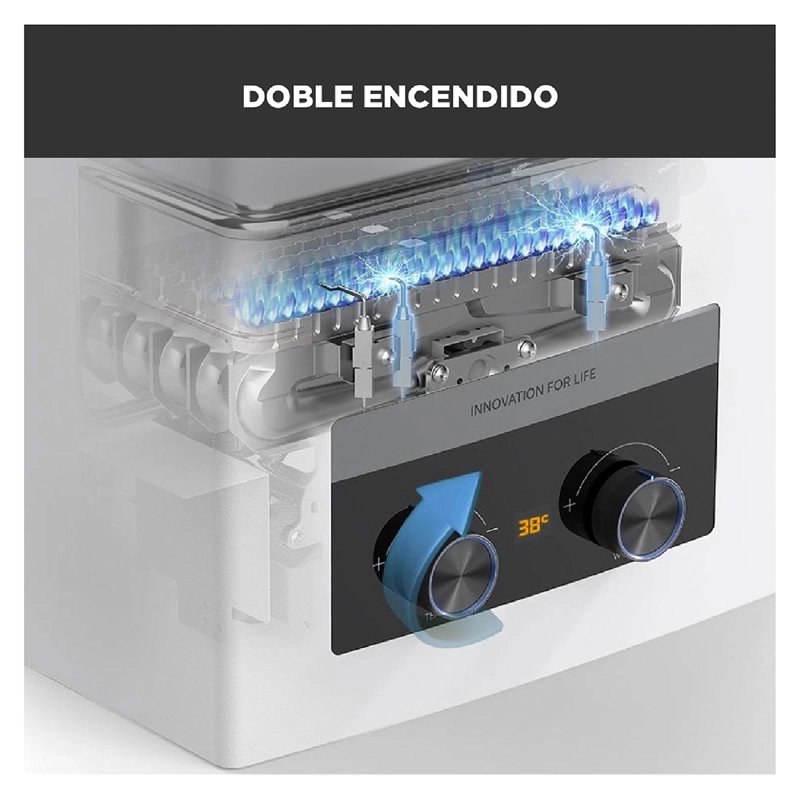 CALEFONT GAS LICUADO 13 LT MIDEA MGWH13-26MDN-GL - 8