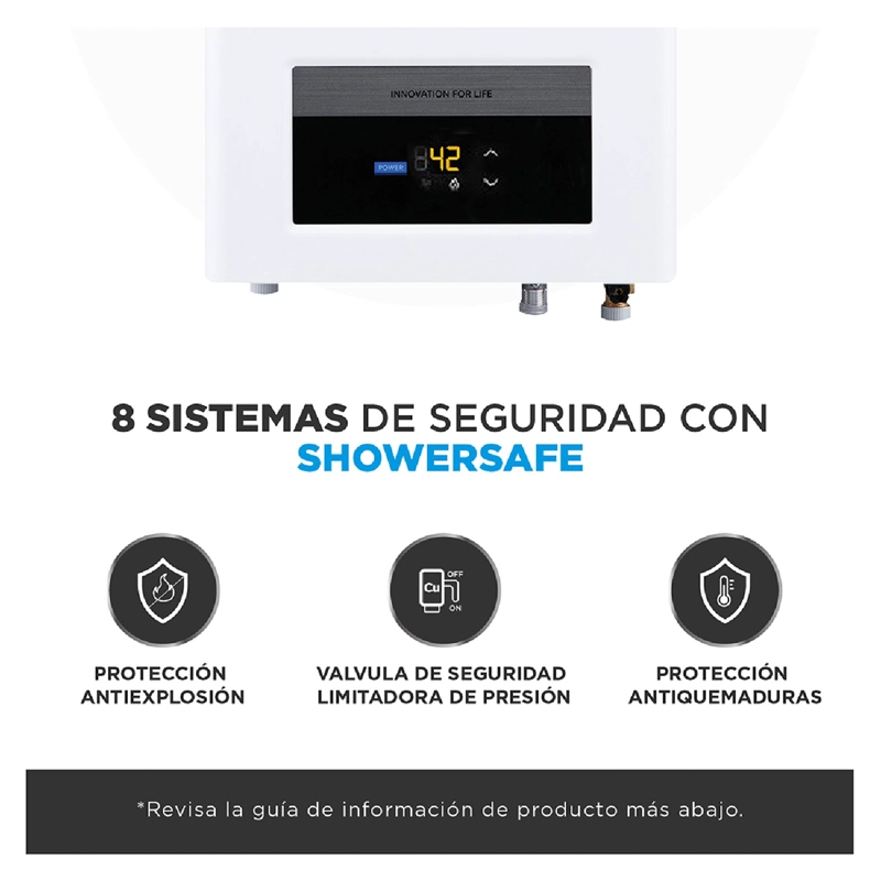 CALEFONT GAS LICUADO 13 LT MIDEA MGWH13-26EQP-GL - 6