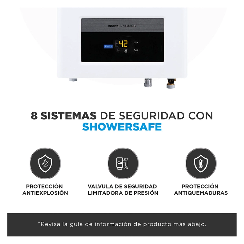 CALEFONT GAS NATURAL 13 LT MIDEA MGWH13-26EQP-GN - 6