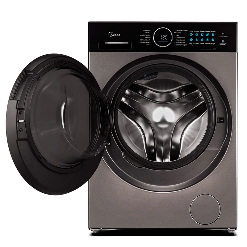 LAVADORA SECADORA MIDEA MF210D120WB/T 12KG/10KG GRAFITO - 4